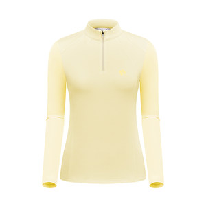 
Golf clothing women's long-sleeved stand collar sun protection quick-drying base coat with sports elastic casual T-shirt top