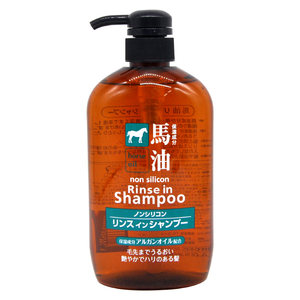 
Japanese horse oil silicone-free shampoo, shower gel, conditioner, genuine anti-dandruff oil control moisturizing shampoo 600ml
