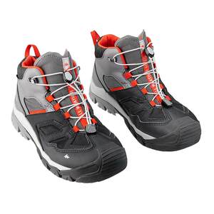 
Decathlon children's hiking shoes for boys and girls outdoor spring and autumn hiking high top non-slip waterproof sports shoes KIDS
