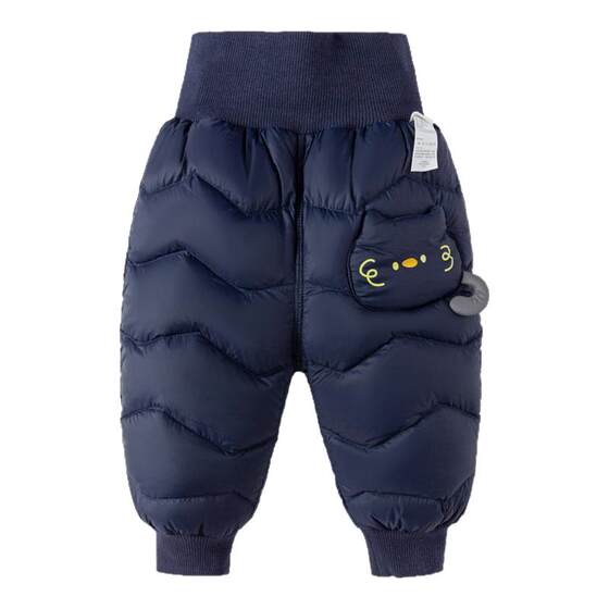 
Balabala baby down pants boys thickened trousers baby pants warm children's winter clothes new children's clothing