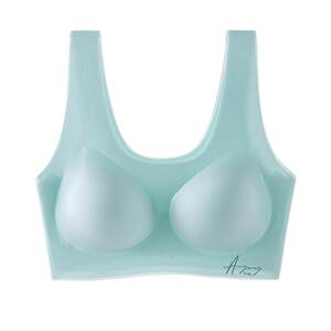 
Girls' underwear, female students, high school students, girls with big breasts and small size, no steel ring sports vest bra, summer thin section