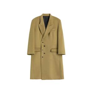 
INSOMNIA Insomnia New autumn and winter high-end loose over-knee wool coat mid-length for men and women