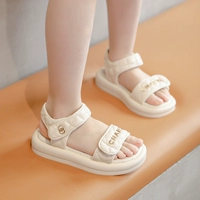 Летние спортивные детские пляжные сандалии для принцессы, мягкая подошва, коллекция 2023, подходит для подростков