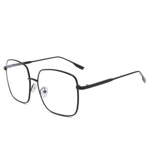 The new gentle and gentle glasses frame female retro square large frame net red glasses sheets face face -to -vision glasses glasses small face