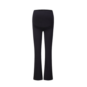 
mamanstyle maternity shark horn leggings to support belly during pregnancy and wear yoga pants summer thin boot-cut pants