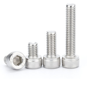 304 stainless steel inner hexagonal screw cup head bolt bolt cylindrical screw flat head lengthened M2M3M4M5M6M8M10
