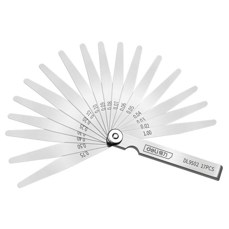 32 Set Spessimetro Di Insegnamento 0,04-0,88 Mm Ingombro 32 Set Spessimetro Di Insegnamento 0,04-0,88 Mm Ingombro