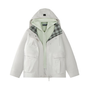 
FILA FUSION Fila trendy brand woven top two-piece set for women 2026 spring new loose three-in-one jacket