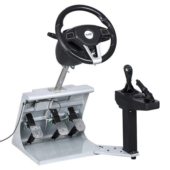 
Yijiaxing Science 2nd and 3rd driving test car driving simulator learning driving training machine driving game steering wheel