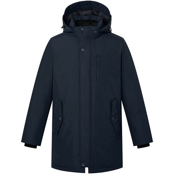 
[Thick goose down] Hazzys winter men's three-proof loose down jacket outdoor workwear mid-length coat