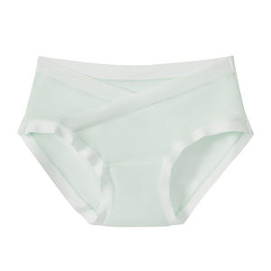 
Modal maternity underwear women's antibacterial cotton extended crotch low waist early, middle and late pregnancy belly support briefs