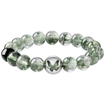 ZEGL Designer Amethyst Bracelet Green Ghost Bracelet