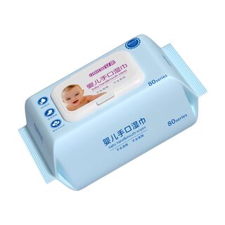 
Bag baby wipes with mouth and mouth bags with covers gentle and not irritating newborn babies and children's ordinary baby wipes