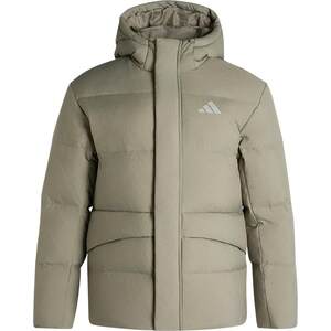 
Adidas/Adidas official authentic 2025LINEAR men's warm hooded down jacket KR0937