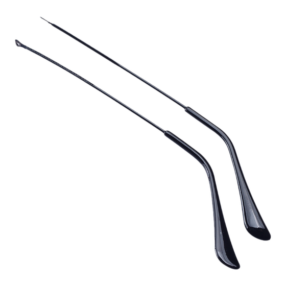 Metal special-shaped glasses legs pair temples universal eyes feet metal break replacement glasses frame retro glasses frame