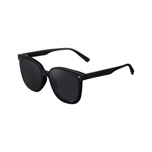 Xiaomi Mijia square frame polarized sunglasses HD universal sunglasses for men and women driving anti-ultraviolet glasses
