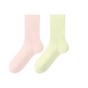 
Socks women's summer thin pile socks breathable summer with small leather shoes mid-calf cotton socks spring boneless stockings