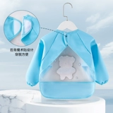 Детский водонепроницаемый фартук, нагрудник для еды подходит для мужчин и женщин, анти-грязь, с карманом