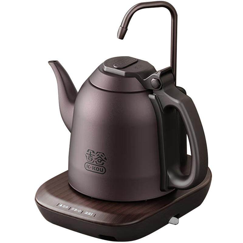茶 KOU K·kou Tb009g Stainless Steel Electric Kettle - 1.2L Chinese Style