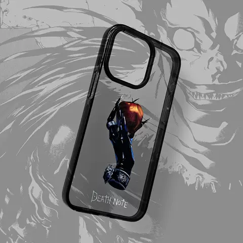 Death Note Anime Illustration Phone Case – Pro/Plus/Max/Air  – iPhone 17,  iPhone 16, iPhone 15, iPhone 14, iPhone 13