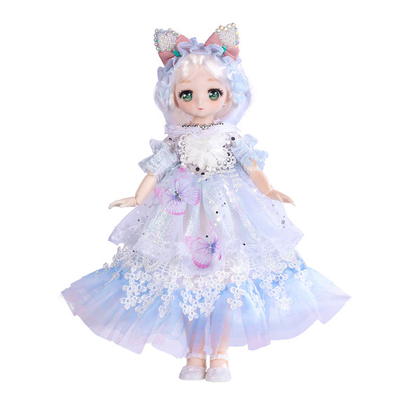 
Bar Doll Girls Toy Aisha Princess Children's Dress Up Set 2026 New Doll Birthday Gift