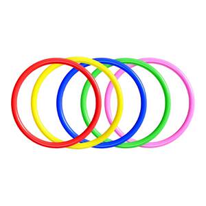 Set circle stall toy night market stalls, rings, children's game wedding plastic throwing set props full set
