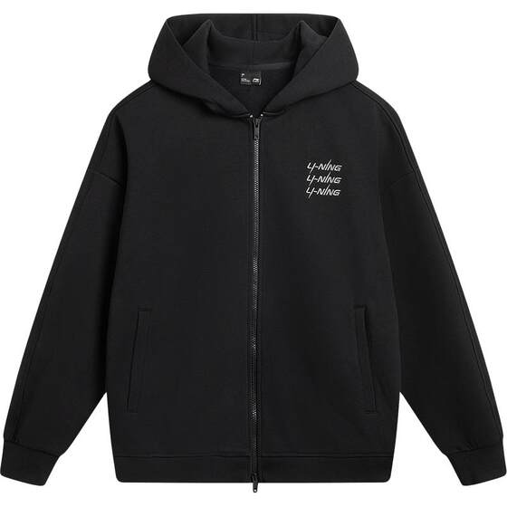 
Li Ning jacket women's official new couple American tops knitted sweatshirts casual sports jackets sportswear for men