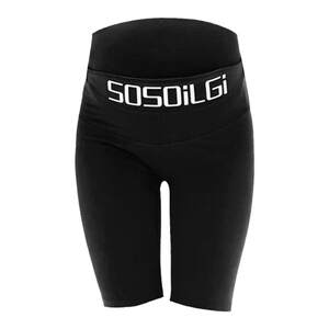 
Sosoilgi maternity shorts for summer cool wear anti-exposure safety pants yoga pants shark five-point leggings