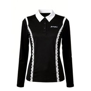 Summer Korean women's golf tops women's ice silk long-sleeved T-shirts women's tennis polo clothing sports suits