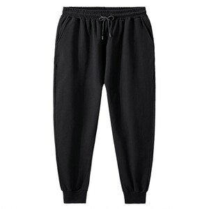 300*0.5kg Fat Muslim Pants Men's Pants Pine Cotton Polytic Ploves Loose Large Speed ​​Sports Pants 12xl