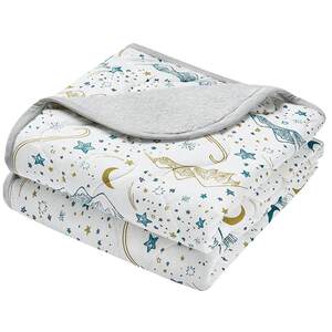 
Nest Designs Baby Quilt Kindergarten Three-piece Bamboo Cotton Throw Blanket Cover Spring and Summer Baby Four Seasons Fitted Sheet