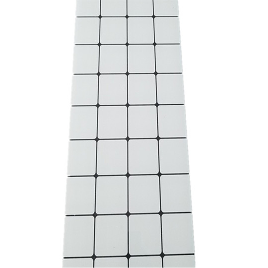 Fish Tank Bottom Sticker - Waterproof Square Grid Adhesive Sticker