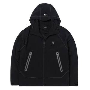 [Self-operated] MLB woven jacket men's and women's hooded mesh sportswear outdoor running jacket 3AWJB0454