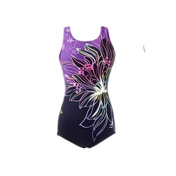 Sanqi swimsuit female conservative conservative middle -aged and elderly lady
