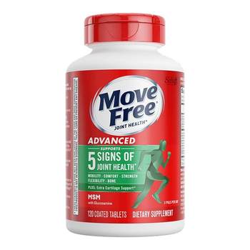 Movefree Glucosamine Chondroitin Calcium Tablets are imported from the United States to maintain bone strength and protect joints official flagship store