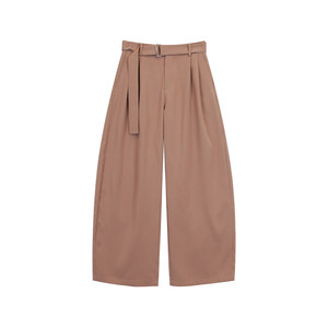 
Hualun summer cool ice silk pants men's casual pants men's loose straight pants summer non-iron Korean trousers