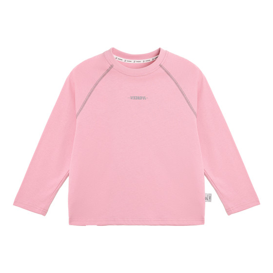 
Paiding Children's Clothing Boys T-shirt 2026 Spring New Children's Light Oxygen Cotton T Big Children's American Print Skinny Long Sleeve Trendy