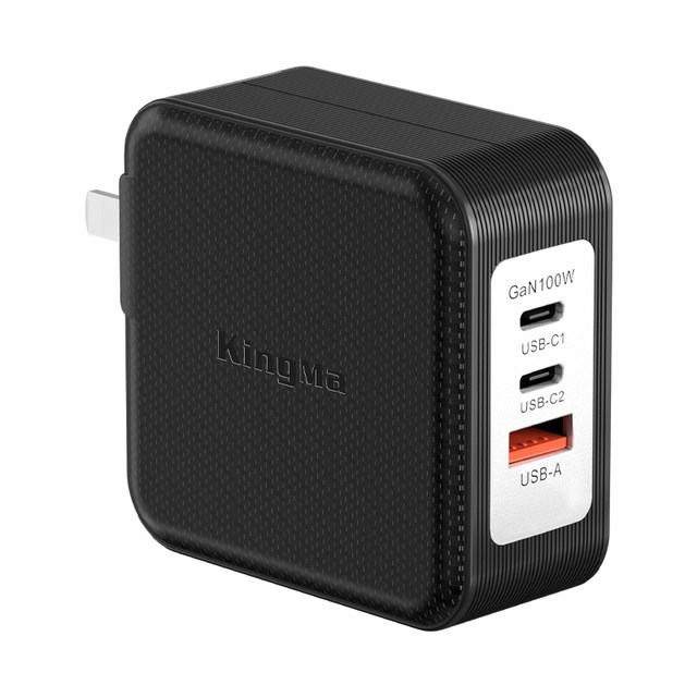 100W gallium nitride laptop charger suitable for Dell, HP, Huawei ...