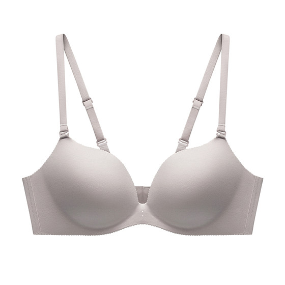 Lan Zhuoli underwear women's small breasts gathered together to show large sexy, no steel rings, comfortable and traceless bra, plush breasts, medium thin bra
