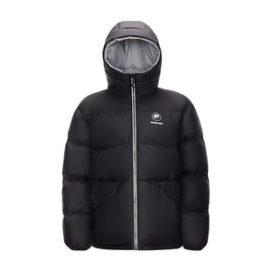 
Panda outdoor neutral down jacket 90 velvet double-sided wear 25 new men and women autumn and winter warm jacket couples hooded