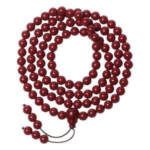 
Qingxiangtai cinnabar 108 Buddhist beads bracelets for women's official flagship store Zhenyuan mine genuine multi-ring bracelet for men