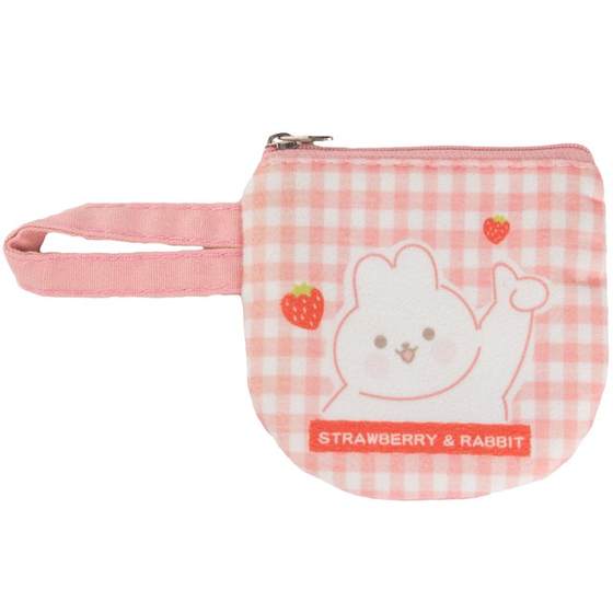 Small wallet student short money holder inspiration Ins wind cute Japanese cartoon girl heart simple card key coin purse