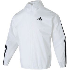 
adidas Adidas men's spring new authentic sports jacket white windproof hooded jacket