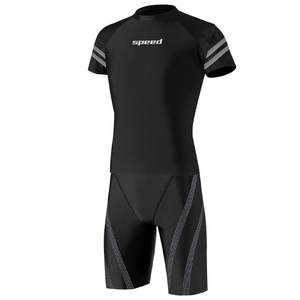 Swimsuit men's 2025 new anti-embarrassing swimming trunks hot spring tops for men's full set of men's swimsuit suits
