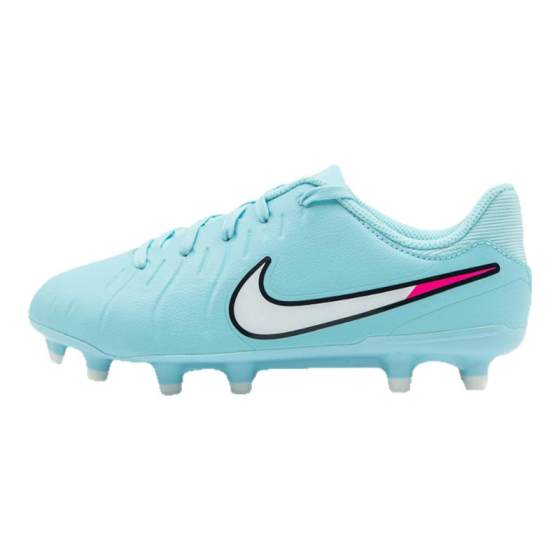 Nike: Nike/Nike Legend 10 Mid-range FG/MG Rencao Youth and Children's Football Shoes DV4348-401
