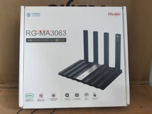 Ruijie RG-MA3063WFI6 Gigabit Router Полный гигабит 3000 м. Двойная частота 5G Беспроводная часть беспроводной