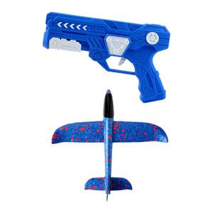 
Children's ejection aircraft gun soft bullet launcher foam model hand throwing outdoor toy boy pistol