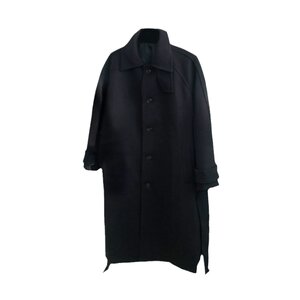 Bishe autumn and winter thickened coat Korean version wild trend new windbreaker men's loose and lazy woolen coat