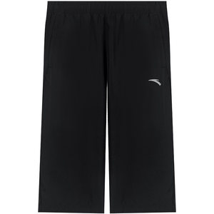 ANTA capris women's summer loose fit oversized fitness and sports pants thin quick drying ice silk fashionable straight leg pants