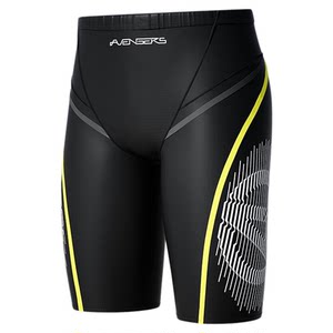 
Marvel swimming trunks men's adult five-point racing professional anti-embarrassment 2025 new style swimsuit three-piece full set